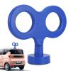Car Wind Up Key, Cute Clockwork Wind Up Key for Back of Car Roof Decoration, Clockwork Wind Up Car Key, Hood Ornament Car Electric Rotating Spring Key, Car Roof Ornament view 1