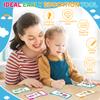 30 Read and Rhyme Flip Books,Sight Words Flash Cards Kindergarten,Kids Phonics Flash Cards,Word Family Build Books Phonics Games Books Gift for Kids Adults Stress Relief view 3