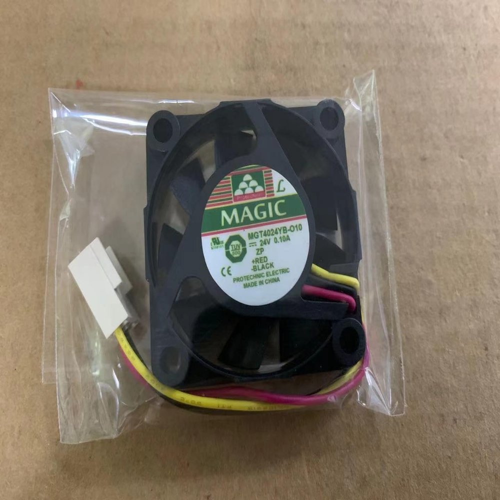 1pc for Magic MGT4024YB-O10 4010 4CM 24V 0.10A 3-Wire Inverter Cooling Fan