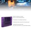 Game Cartridge, 3000 in 1 High Speed Video Game Cartridge, Built in 8GB Memory Card, Automatic Save Backup, Multi Game Cartridge for SNES for SFC Gaming Console (Transparent view 3