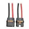 1 Pair Of Male Female Power Connector Adapter With 6AWG 100mm Wire Compatible With RC Agriculture Drone E-bike QS10-S view 3