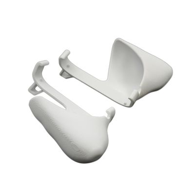 3D Printed Grip Handle for Retroid Pocket 5,Ergonomic Hand Grip Game Console Holding Handle for Retroid Pocket 5 (White)