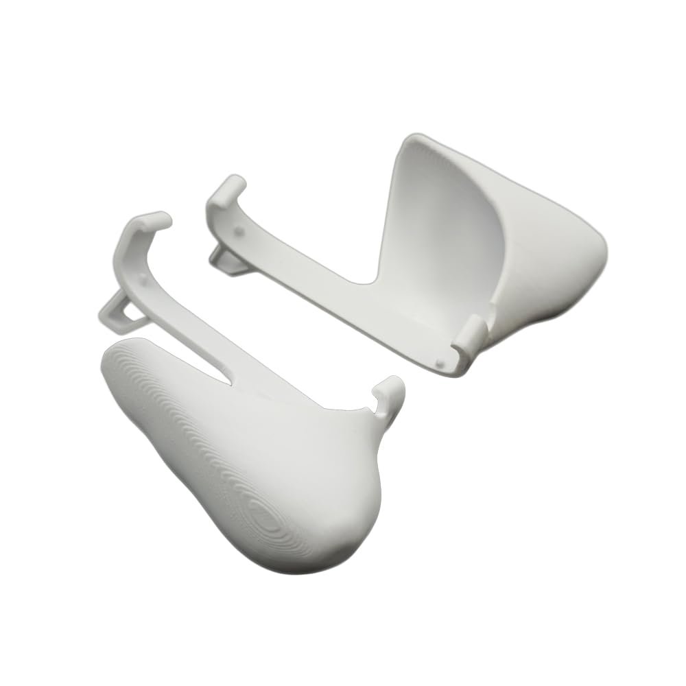 3D Printed Grip Handle for Retroid Pocket 5,Ergonomic Hand Grip Game Console Holding Handle for Retroid Pocket 5 (White)
