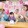 10th Birthday Decorations Pink, Happy 10th Birthday Party Decorations With Number 10 Balloons Pink Confetti Hot Pink Balloons Fringe Curtain Banner Cake Topper For Girl 10th Party Supplies view 3