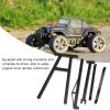 Alomejor RC Engine Crane Jack Electric Model Car Crane Strong Metal Texture Vivid RC Remote Control Vehicles Accessories for Lifting Motor Drive Mode (Black) view 2