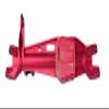 BeaxTurbo Racing Upgrade Parts CNC Aluminum7075# Front Axle Housing for Axial SCX6 Honcho 1/6 (red-red) view 1