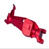 BeaxTurbo Racing Upgrade Parts CNC Aluminum7075# Front Axle Housing for Axial SCX6 Honcho 1/6 (red-red) view 2