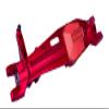 BeaxTurbo Racing Upgrade Parts CNC Aluminum7075# Front Axle Housing for Axial SCX6 Honcho 1/6 (red-red) view 3