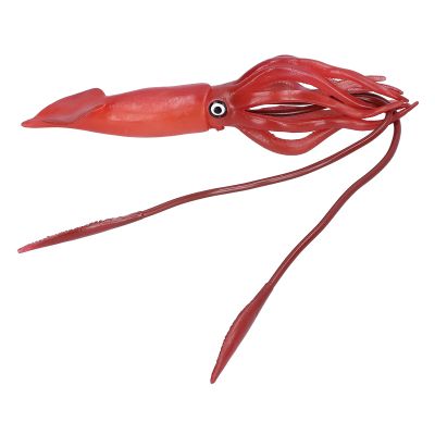 Squid Ornaments Marine Organism Squid PVC Model Efor Ducational Collector Decoration Ornamentss868 Small Squid (867 Big Squid)