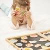 Janod - 24 Wooden Magnets - Garden Theme - Garden Animals - Wooden Toy - Ideal for Board or Fridge - Magnetic Educational Game for Handling, Experiencing and Fun - From 2 Years, J09646 view 3