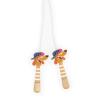 Janod - Adjustable Skipping Rope for Children - Wooden Dog Head Handles - 2m Rope - Ideal for Outdoor Play and Outdoor Activities - Develops Motor Skills - From 3 Years - J03378 view 2