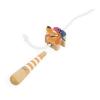 Janod - Adjustable Skipping Rope for Children - Wooden Dog Head Handles - 2m Rope - Ideal for Outdoor Play and Outdoor Activities - Develops Motor Skills - From 3 Years - J03378 view 3