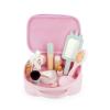 Janod - J06465 - Beauty Case - Unicorn Theme - 10 Accessories Included - Wooden Makeup Toys - Cosmetic Toy Kits - Ages 3+ - J06465, Pink view 2