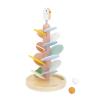 Janod - Wooden Descender Slide to Assemble - Child Playtime - Develops Fine Motor Skills - Educational and Decorative - Encourages Learning view 1