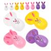 COLLBATH 20Pcs Fillable Easter Bunny Eggs with Twistable Design Spacious Artificial Eggs for Crafts and Decorations Cute Openable Faux Eggs for Party Favors and Boy Girl Activities view 1