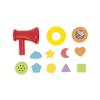 Janod Motor Skills and Manipulation - Sensory Box - Activity Cube - 12 Accessories - Learning Shapes and Colours - Awaken The Senses - Wooden Toy from 18 Months - J05307, J05307, Multi-Coloured view 4