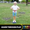 Dueling Stomp Hopper Kids Easter Basket Stuffers - Jump, Bounce & Squeak Foam POGO Jumper for Kids - Toddler Pogo Stick with Soft Grips & Stretchy Bands - STEM Indoor & Outdoor Toys for 3-5 Year Olds view 4