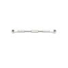 for HSP 94111/94188 RC Car Upgrade 2pcs CNC Machined Aluminium Alloy Stee Rod RC Linkage Servo Rod Replacement Accessory RC Car Parts(Silver,105mm) view 1