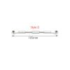 for HSP 94111/94188 RC Car Upgrade 2pcs CNC Machined Aluminium Alloy Stee Rod RC Linkage Servo Rod Replacement Accessory RC Car Parts(Silver,105mm) view 2