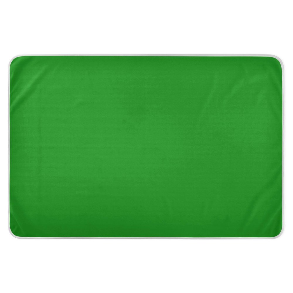 Green Solid Color Pure Plain Extra Large Resuable Toddler Mattress Pads Waterproof Washable Bed Wetting Pads Breathable Toddler Bedding Products for Baby Boys Girls, 52" L x 34" W