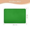 Green Solid Color Pure Plain Extra Large Resuable Toddler Mattress Pads Waterproof Washable Bed Wetting Pads Breathable Toddler Bedding Products for Baby Boys Girls, 52" L x 34" W view 2