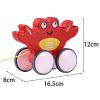 Animal Pull Along Toy for Kids, Ideal for Motor Skill Development, Crabs view 2