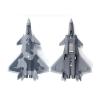 OQMAZO Die Cast Plane 1:144 for J-20 Fighter Air Force Metal Die Cast Alloy Finished Simulation Aircraft Model Collection Finished Metal Airplane view 3
