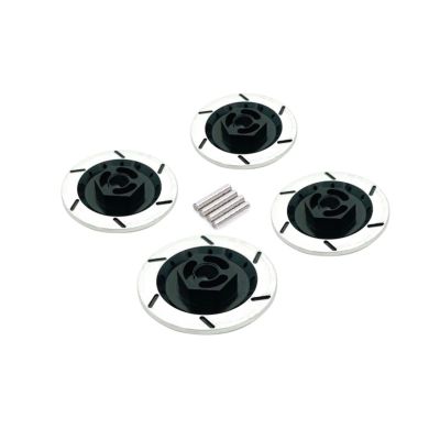 RC Upgrade Accessories for MN86 MN86S MN86K MN86KS 1/12 Tire Brake Disc with Adapter RC Car DIY for Climbing RC Car Spare Parts Upgrade Parts Accessories(Black)