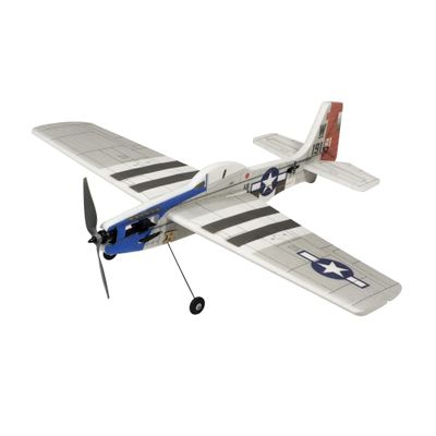 DW Hobby Remote Control 3D EPP Sports 1.0M Airplane P-51 Fighter for Adults Need to Assemble (E4504-L10)