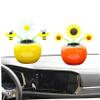 Veesper Solar Dancing Toy, Shaking Head Car Ornaments Solar Dancing Flowers Shaking Head Car Decoration for Office Desk Decoration Bee view 4