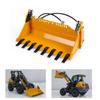 wheelfun LESU Metal Openable Bucket for 1/14 RC Hydraulic Loader AOUE MCL8 AT1050 Model Hobby Grade Model Parts view 1
