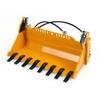 wheelfun LESU Metal Openable Bucket for 1/14 RC Hydraulic Loader AOUE MCL8 AT1050 Model Hobby Grade Model Parts view 3