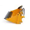 wheelfun LESU Metal Openable Bucket for 1/14 RC Hydraulic Loader AOUE MCL8 AT1050 Model Hobby Grade Model Parts view 4