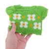 Vaguelly 2Pcs Bear Clothes Sweaters for Stuffed Animals Soft Plush Doll Clothing Replacement Outfit Fits 12 Inch Bears Toy Accessories view 3
