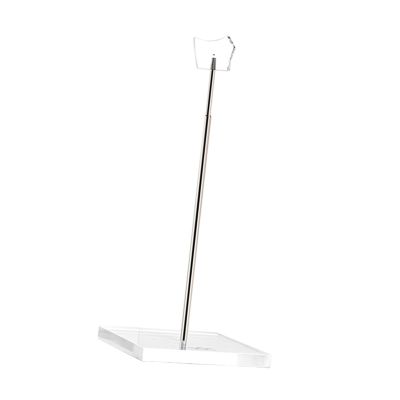 CoudarTitie Doll Display Holder, Lightweight Height Adjustable Clear Doll Stand, Doll Display Stand for 30cm Doll