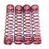 KEBEILEE CNC Stronger Shock Springs Wire Dia 3.25mm for Traxxas X-MAXX 1/5 8S, 4pcs (Red) view 1