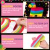 Faccito Mexican Fiesta Party Pin Tail Poster with 24 Stickers Blindfold for Cinco De Mayo Birthday Party Supplies(Donkey) view 4