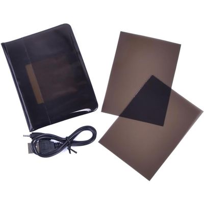 blue-ther Light Prediction Holder (Charged Version) Magic Tricks Close up Street Wallet Mentalism Illusions Gimmick Props