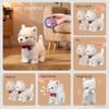 eJog Pup Walking Dog Toy with Leash, Remote Control Interactive Robot Dog, Dress Up Plush Puppy with Walking, Barking, Tongue Licking, Tail Wagging, Toys for Age 3+ Kids view 4