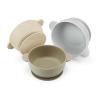 PandaEar 3 Pack Baby Bowls & 7 Pack Silicone Baby Feeding Spoons view 2