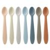 PandaEar 3 Pack Baby Bowls & 7 Pack Silicone Baby Feeding Spoons view 3