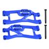 Aluminum 7075 Alloy Rear Lower Suspension Arms for Traxxas 1/16 Mini Maxx 4WD RTR Brushless Monster Truck 107154-1 Upgrades - Blue view 1