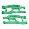 Aluminum 7075 Alloy Front Lower Suspension Arms for Traxxas 1/16 Mini Maxx 4WD RTR Brushless Monster Truck 107154-1 Upgrades - Green view 1