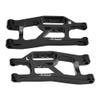 Aluminum 7075 Alloy Front Lower Suspension Arms for Traxxas 1/16 Mini Maxx 4WD RTR Brushless Monster Truck 107154-1 Upgrades - Black view 1