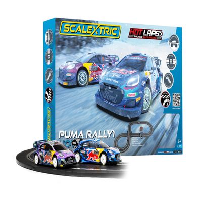 Scalextric C1452T Puma WRC Hot Laps Set - US Slot Sets