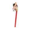 Wsymxuo Inflatable Stick Horse, Head Stick Balloon,Party Decoration, Hobby Horse Stick Toy,for Horse Themed Party, red view 4