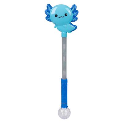 Rhode Island Novelty 21" Light-Up Axolotl Magic Ball Wand (1 Per Order, Style May Vary)