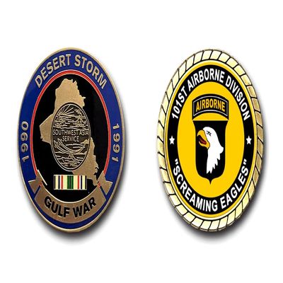 101st Airborne Division Desert Storm/Gulf War Challenge Coin
