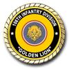 106th Infantry Division Golden Lion WWII Service Challenge Coin view 2