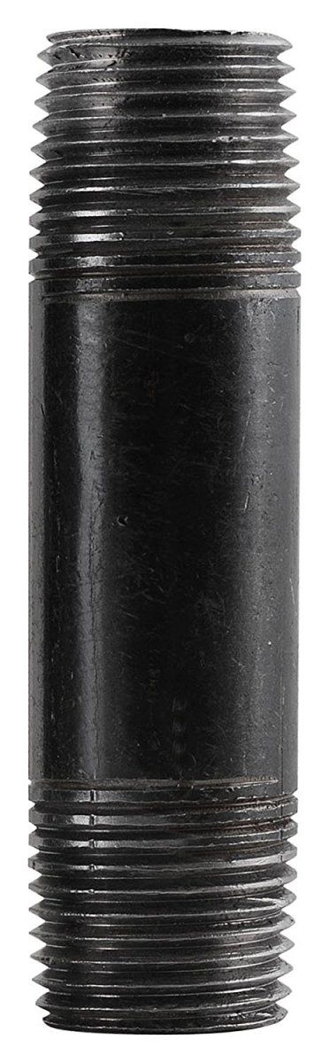 0.75 x 5.5 in. Black Steel Nipple